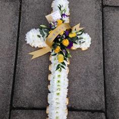 Mixed Flower Cross