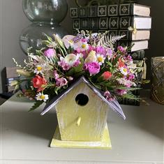 Birdhouse Flowers
