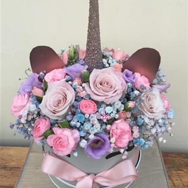 Unicorn Flower Hatbox