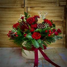 Large Christmas Hatbox 